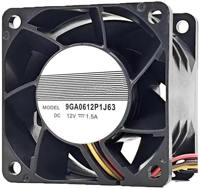 Main image of Cooling Fan for SANYO Denki 60 9GA0612P1J63 60 * 60 * 38MM DC12V 1.5A 4Lines New