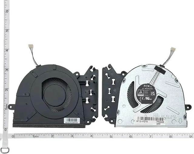 Main image of CPU Cooling Fan for HP 250 255 G10 TPN-Q287 15-fc 15z-fc000 fc0083au fc0082au fc0106au Laptop Cooler Radiator N38474-001 N38472
