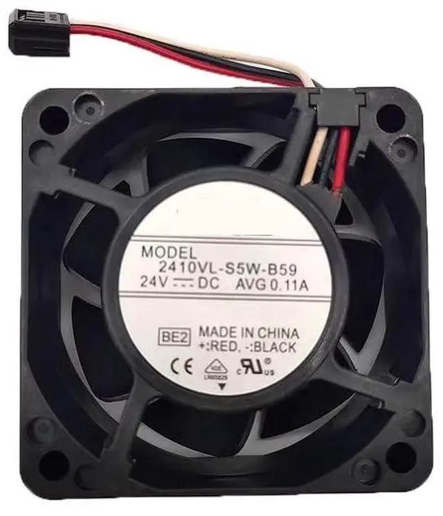 Main image of Cooling Fan for NMB 2410VL-S5W-B59 60 * 60 * 25MM DC24V 0.11A 3Lines