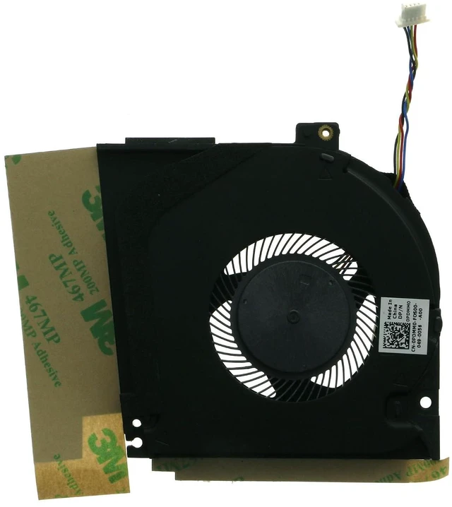 Alt view image 3 of 4 - Replacement GPU Cooling Fan for Dell Alienware M15 R1 ALW15M 0PDMM0 PDMM0 DFS5K221153710 FLF3 5V 0.5A 1323-018V000