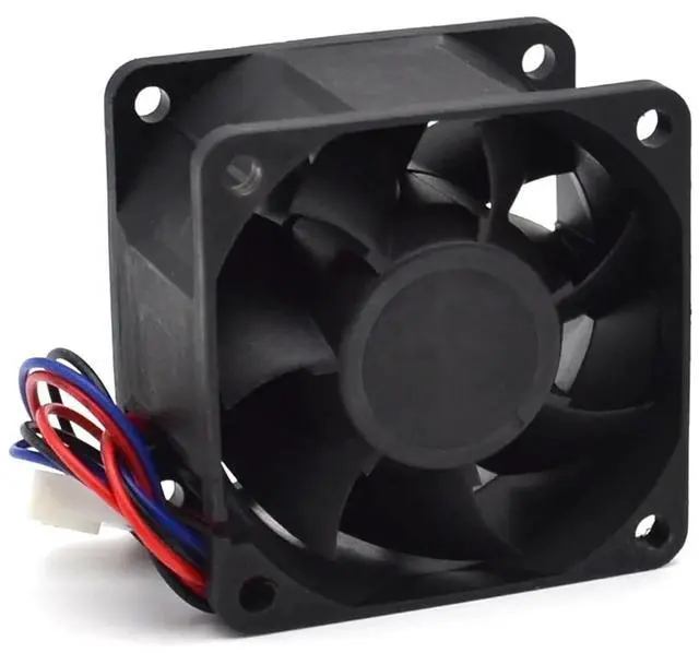 Alt view image 2 of 2 - 1pc FFB0624EHE 24V 0.57A 6CM 60mm 6038 Third-line Speed Ball Bearing Cooling Fan for 60 * 60 * 38mm