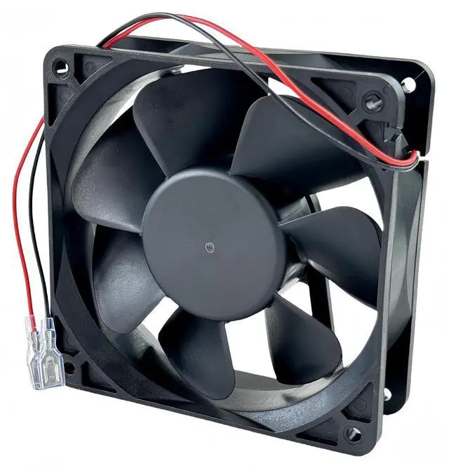 Alt view image 2 of 7 - for RDM1238B Chassis Cooling Fan DC12V 0.40A 120mm 12038 120×120×38mm 2 Wire Brushless Inverter Cooling Fan