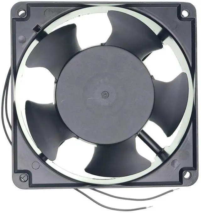 Alt view image 2 of 7 - for SA1238A1 SEADA 110/120V 120mm Axial Fan - 0.25A 50/60HZ 12038 2-Wire Cooling Fan, Industrial Control Cabinet Cooling Fan