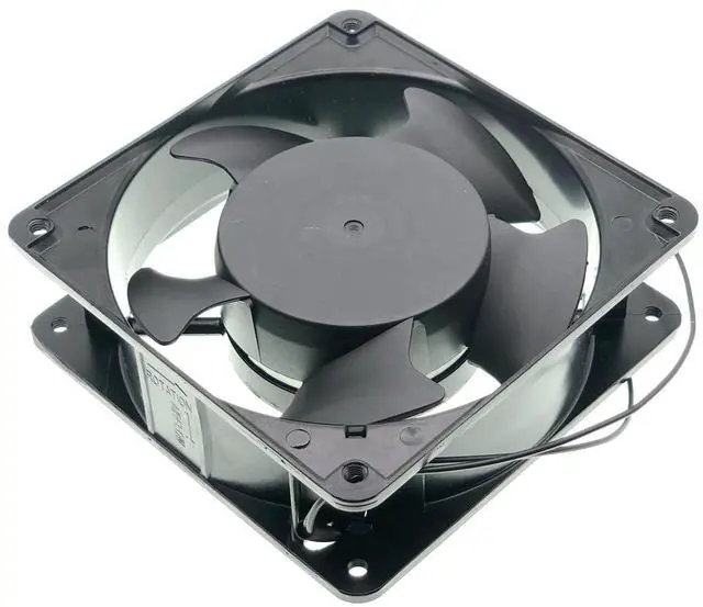 Alt view image 6 of 7 - for SA1238A1 SEADA 110/120V 120mm Axial Fan - 0.25A 50/60HZ 12038 2-Wire Cooling Fan, Industrial Control Cabinet Cooling Fan