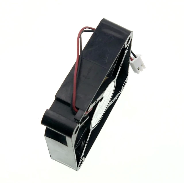 Alt view image 5 of 7 - New Cooling Fan for 2406RL-04W-M30 DC 12V 0.08A 60mm 6015 Size: 60x60x15mm, 2-Wire Silent Cooling Fan.