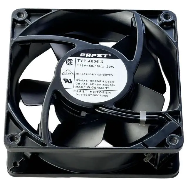 Alt view image 6 of 7 - for PAPST TYP 4606X 115V 50/60Hz 120MM 20W 12038 All-Metal high Temperature Resistant Cooling Fan