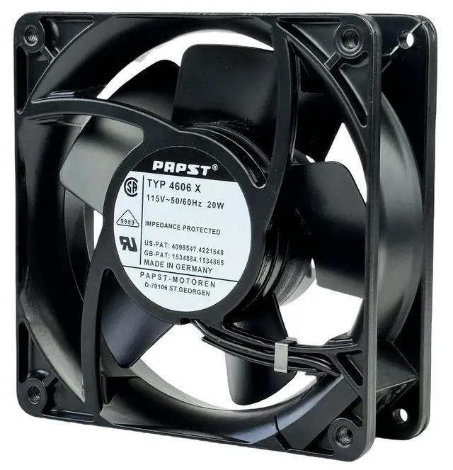 Alt view image 7 of 7 - for PAPST TYP 4606X 115V 50/60Hz 120MM 20W 12038 All-Metal high Temperature Resistant Cooling Fan