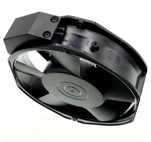 Alt view image 3 of 6 - For NMB-MAT 5915PC-20T-B30 200V 34/33W 17238 AC Cooling Fan, Size:150x 172 x 38MM.