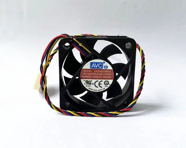 Main image of for DAZA0515RCU PG03 Fan DC13.6V 0.20A 5CM 50×50×15mm 4-Wire Silent Cooling Fan