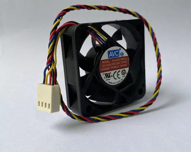 Alt view image 3 of 7 - for DAZA0515RCU PG03 Fan DC13.6V 0.20A 5CM 50×50×15mm 4-Wire Silent Cooling Fan