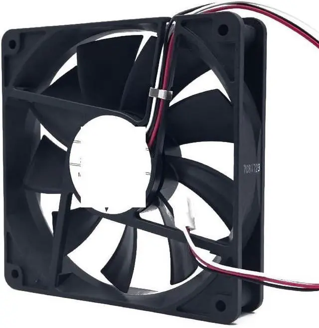 Alt view image 3 of 5 - for NMB 4710KL-05W-B59 12025 120mm 24V 0.38A High Airflow 3-Wire Cooling Fan for Inverter Cabinet Industrial Equipment