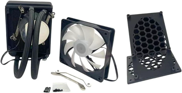 Alt view image 3 of 7 - for NerdQaxe+ + Hydro 4.8TH/S BTC Miner Cooling Fan Kit- Crypto Machine Miner Liquid Cooling System Fan Unit A