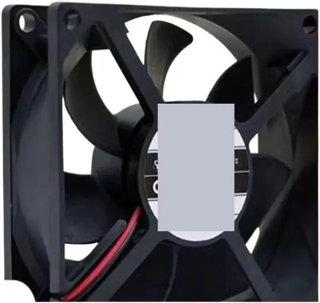 Alt view image 2 of 3 - 80x80x25mm for DC 24V 0.25A EFC-08E24D Airflow Dual Ball Bearing Industrial Cooling Fan for Inverter Heat Dissipation