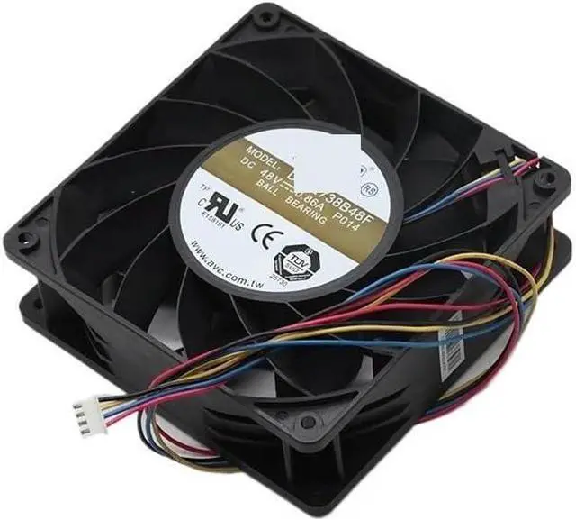 Main image of for AVC DB12738B48F P014 DC 48V 0.86A 127x127x38mm 4-Wire Server Cooling Fan