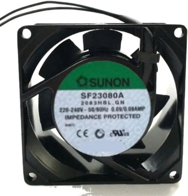 Main image of for Sunon SF23080A 2083HSL.GN 2083HBL.GN220V 8cm8038 Aluminum Frame Cooling Fan 1 Order