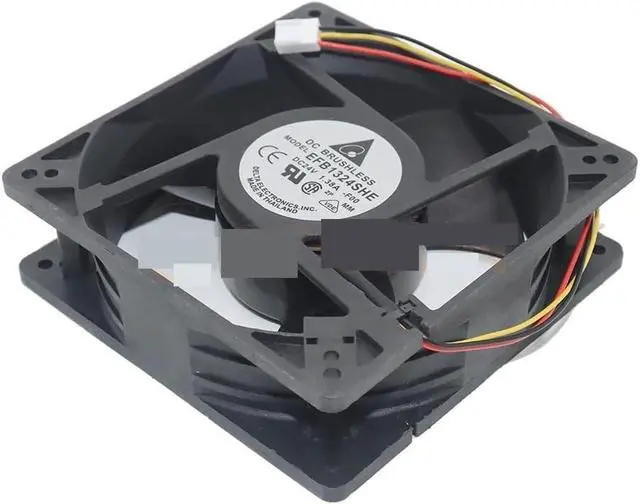 Alt view image 3 of 3 - for Delta for Electronics EFB1324SHE T7NQ DC 24V 1.38A 120x120x38mm 3-Wire Server Cooling Fan
