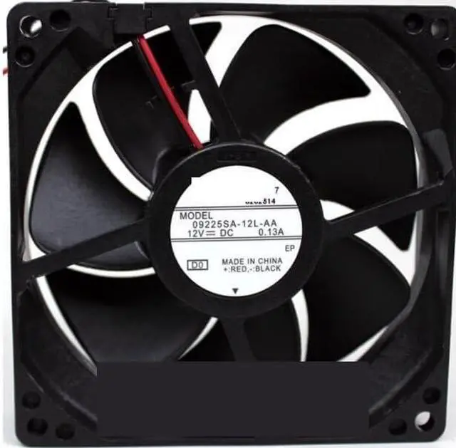 Main image of for NMB 09225SA-12L-AA DC 12V 0.13A 90x90x25mm 2-Wire Server Cooling Fan