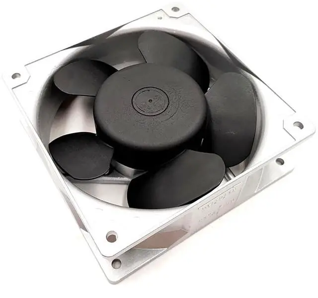 Alt view image 5 of 7 - 120mm x 38mm AC Axial Flow Fan Plug-in Type Interface, 12038 CN60B3 200V 12W High Performance Server Cooling Fans, Mount Kit Unversal Air Cooler for Servo Drive