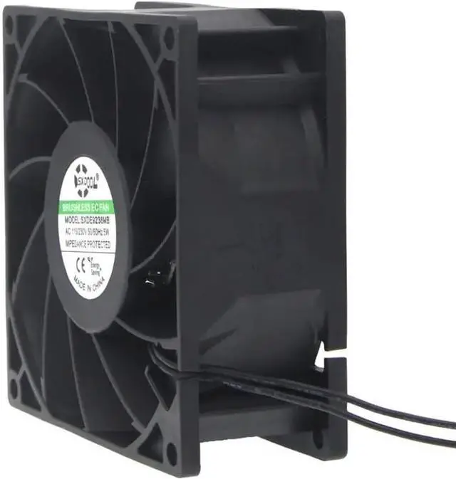 Alt view image 2 of 5 - for SXDOOL 92x92x38mm EC Cooling Fan AC 90-270V 5W Dual Ball 68.5CFM Speed