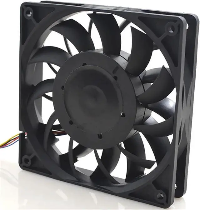 Alt view image 2 of 3 - for FFB1212SH 12V 1.24A 14.8W 3700RPM 12cm 12025 120x120x25mm Double Ball Bearing Cooling Fan