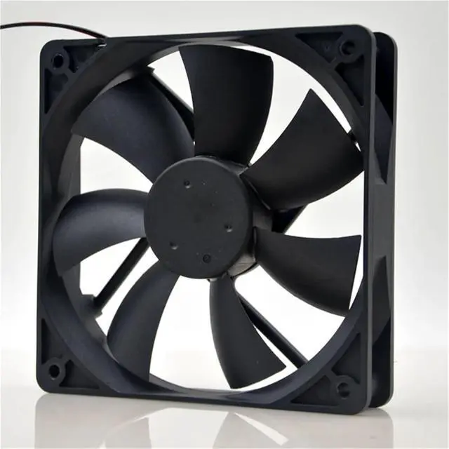 Alt view image 3 of 4 - for EFS-12E12L 12V 0.16A 1600RPM 12cm 12025 120x120x25mm Chassis Power Supply Cooling Fan