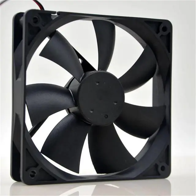 Alt view image 4 of 4 - for EFS-12E12L 12V 0.16A 1600RPM 12cm 12025 120x120x25mm Chassis Power Supply Cooling Fan