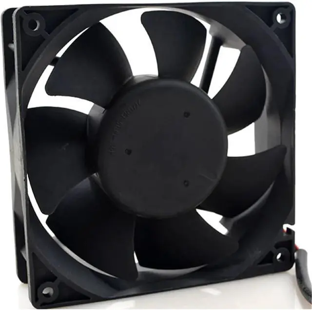 Alt view image 3 of 4 - 1pc for AFB1224HE 24V 0.36A 3500RPM 12cm 12038 120x120x38mm Double Ball Bearing Cooling Fan