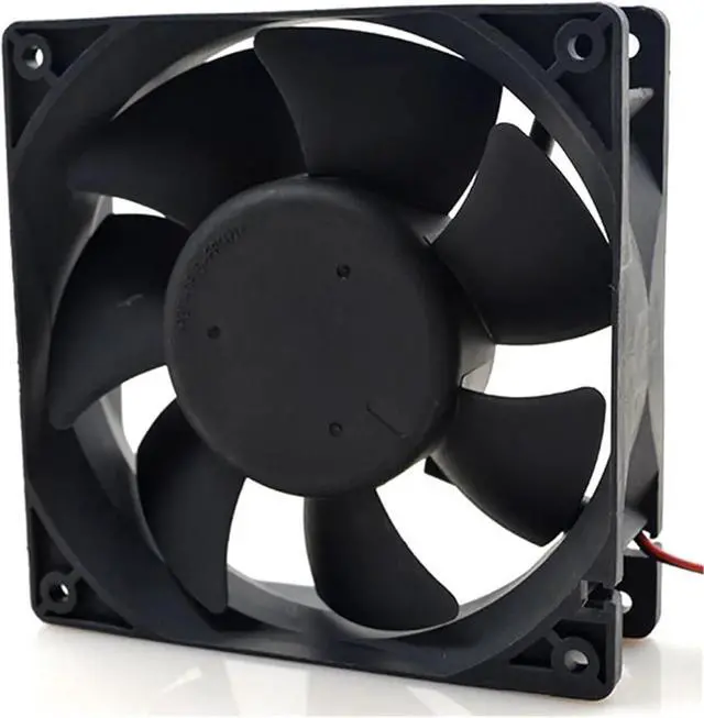 Alt view image 4 of 4 - 1pc for AFB1224HE 24V 0.36A 3500RPM 12cm 12038 120x120x38mm Double Ball Bearing Cooling Fan