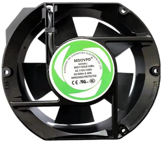 Main image of for 17251 MD1725A1HBL 110/120V 0.48A 172X150X51MM 17.2CM Cooling Fan