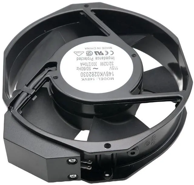 Alt view image 4 of 7 - for 115V ETRI 148VK 148VK0282030 Cooling Fan, 35/33W 300/270mA 172×150×38mm 17238 Axial Fan