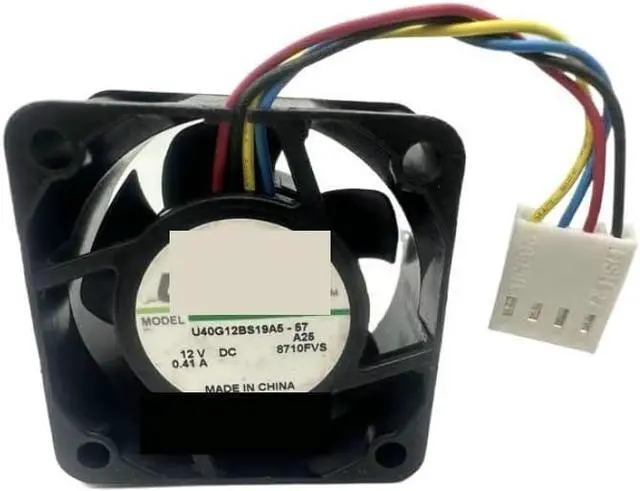 Main image of for Nidec U40G12BS19A5-57 DC 12V 0.41A 40x40x20mm 4-Wire Server Cooling Fan