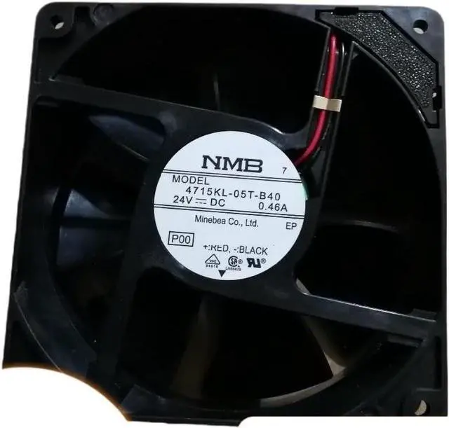 Main image of for NMB 4715KL-05T-B40 12038 24V 0.46A 120mm 38mm Cooling Fan, Reliable for Industrial and Cabinet(Plug)