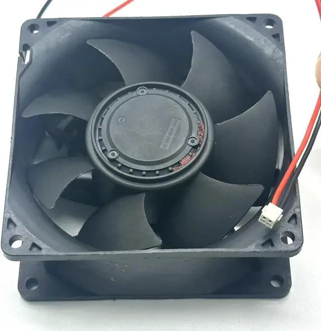 Alt view image 2 of 2 - for Nidec V92E24BS1A7-51 DC 24V 0.42A 90x90x38mm 2-Wire Server Cooling Fan