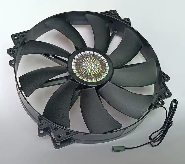 Alt view image 5 of 7 - New A20030-07CB-3MN-F1 DC12V 0.30A DF2003012SELN 20CM 200×200×30mm 3-Wire Chassis Mute Cooling Fan for A20030-07CB-3MN-F1 DC Fan