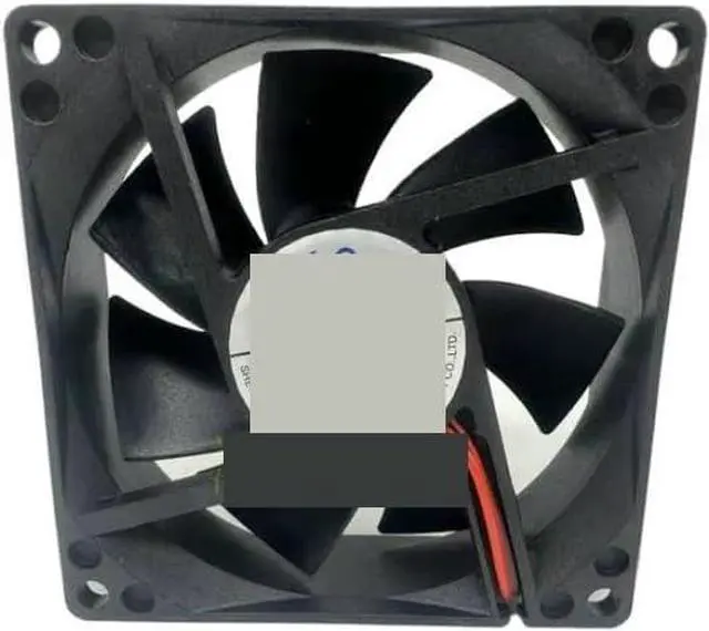 Main image of for HONGFEI HD-8025H24 DC 24V 0.23A 80x80x25mm 2-Wire Server Cooling Fan