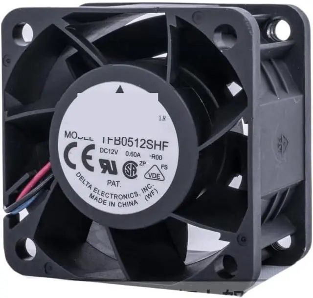 Main image of for Delta Electronics THB0512SHF R00 DC 12V 0.6A 50x50x32mm 3-Wire Server Cooling Fan