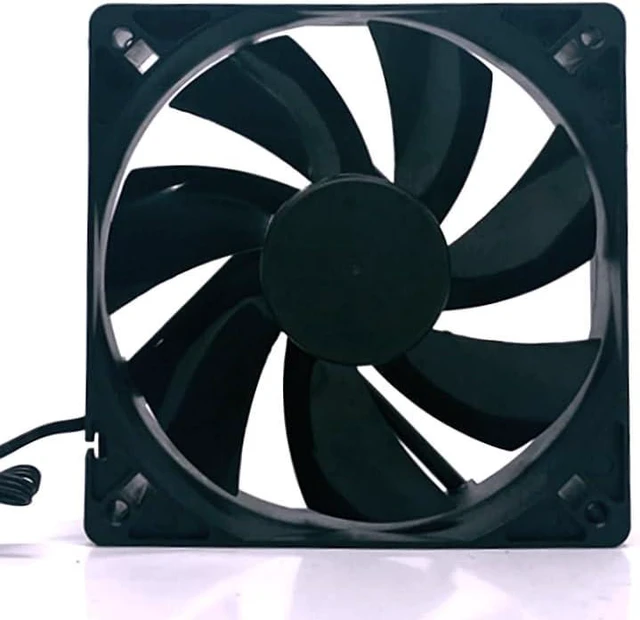 Alt view image 3 of 4 - Mute Silent 120mm Computer PC Cooling Fan,120X120X25mm 12CM PLA12025S12L 12025 for DC 12V 0.12A CPU Cooler