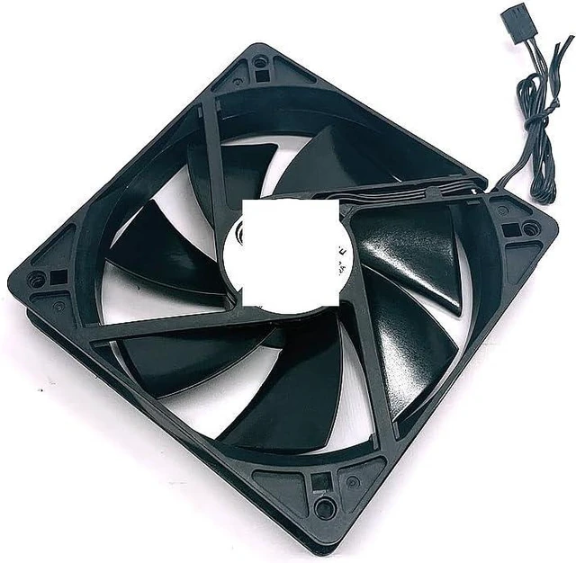 Main image of Mute Silent 120mm Computer PC Cooling Fan,120X120X25mm 12CM PLA12025S12L 12025 for DC 12V 0.12A CPU Cooler
