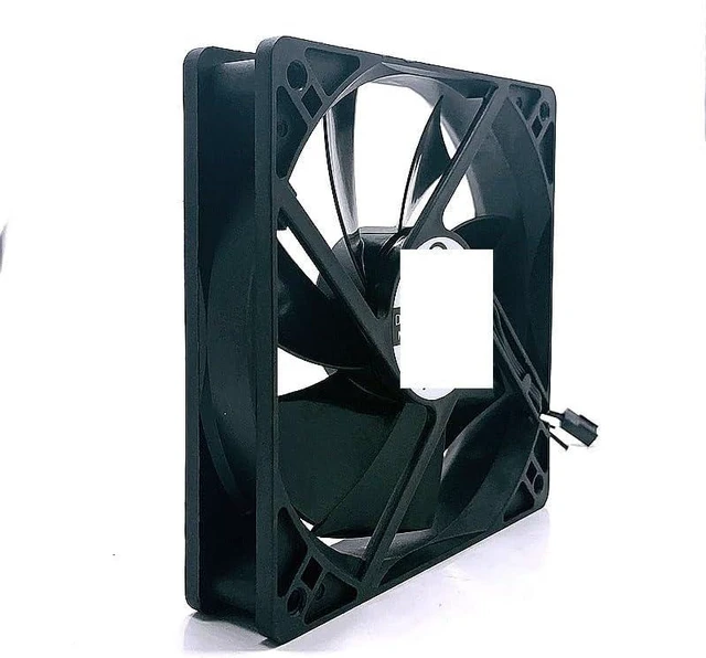 Alt view image 4 of 4 - Mute Silent 120mm Computer PC Cooling Fan,120X120X25mm 12CM PLA12025S12L 12025 for DC 12V 0.12A CPU Cooler