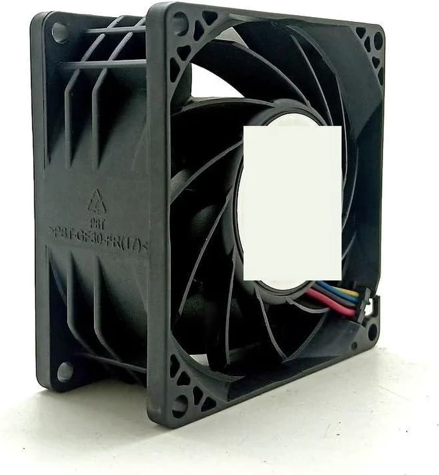 Main image of THB0812BE for DC 12V Speed Air CFM Powerful Cooling Fan,80X80X38mm Dual Ball Bearing for Miner GPU Cooler