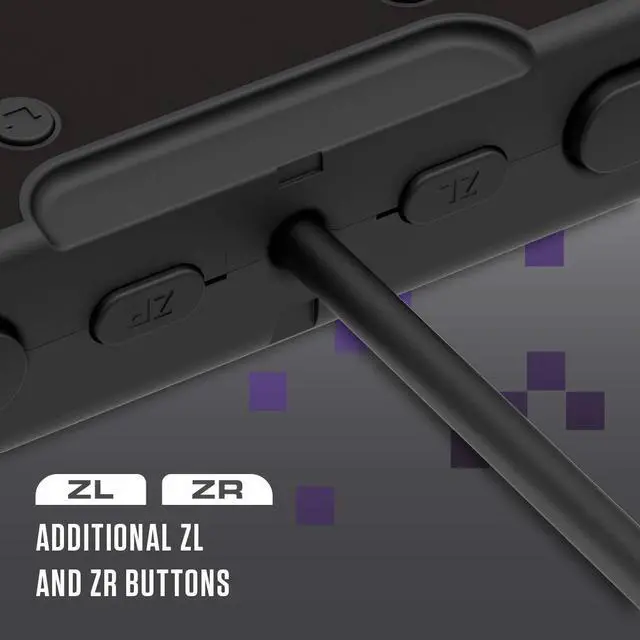 Alt view image 7 of 7 - ViewSonic Legacy 16 Wired USB Controller - Features Home, SS & ZL/ZR Buttons - for Switch, PC, MacOS, RetroPie, Raspberry Pi - Onyx