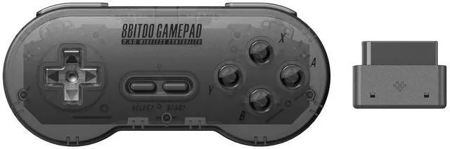 Main image of ViewSonic Sn30 2.4G Wireless Gamepad for Original SNES/SFC (Transparent Edition)