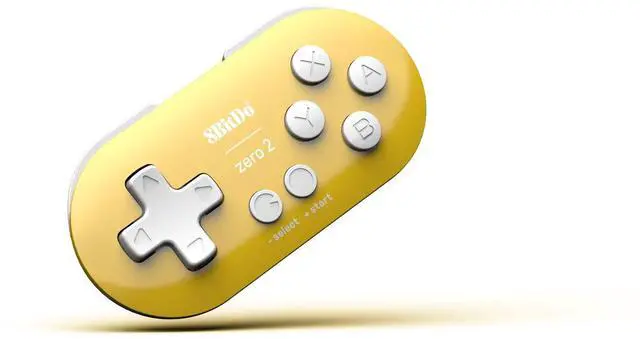 Main image of ViewSonic Zero 2 Bluetooth Gamepad Keychain Sized Mini Controller for Switch, Windows, Android, macOS & Raspberry Pi(Yellow Edition)
