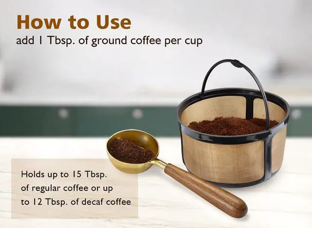 Alt view image 6 of 7 - Reusable K-Duo Coffee Filter for Essentials & Brewers, Carafe Basket Filters for K-Duo Coffee Makers, Accessories, 2 Pack