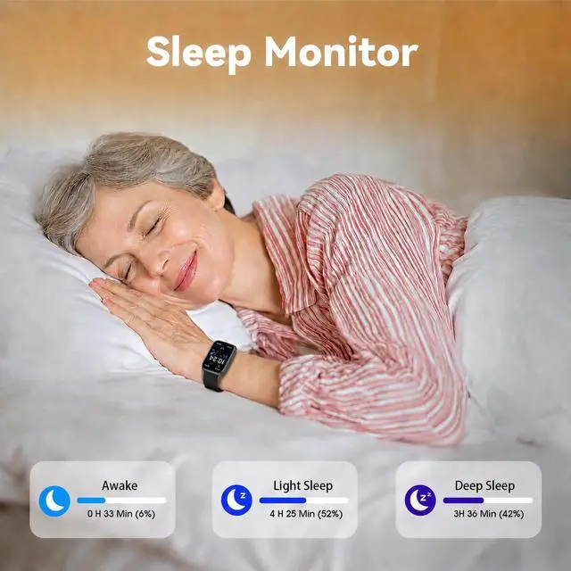 Alt view image 5 of 7 - No APP No Phone Required Pedometer Watch, Senior Friendly, Step Counter