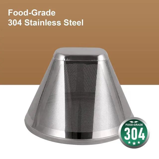 Alt view image 6 of 6 - Stainless Steel Permanent Coffee Filter for Ninja Dual Brew Coffee Maker