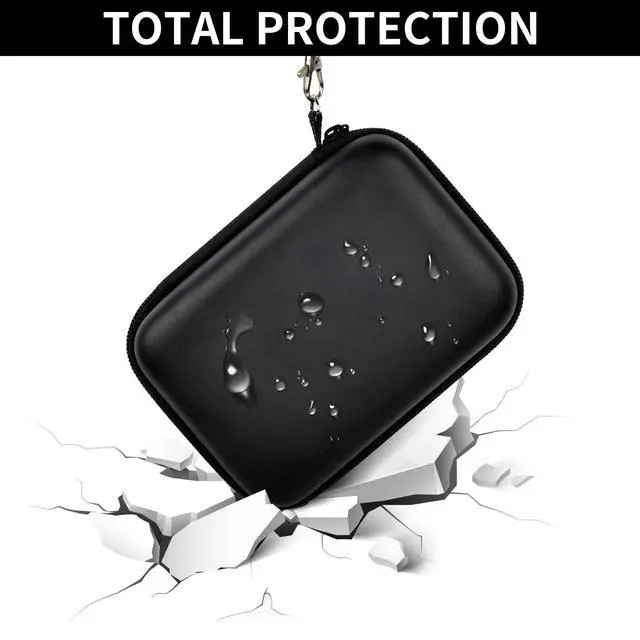 Alt view image 6 of 7 - ViewSonic Travel Carrying Case for R36S RG353V RG353VS Handheld Game Console | Game Boy Retro Console, Handheld Emulator Storage, Console Organizer, Android Game Console Bag, Box Only, Black