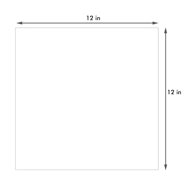 Alt view image 2 of 7 - 100 Pack Backing Boards, 12x12 Uncut White Mat Boards Acid-Free Backerboards for Art Prints, Ideal for Photos, Pictures, Prints, and Frames