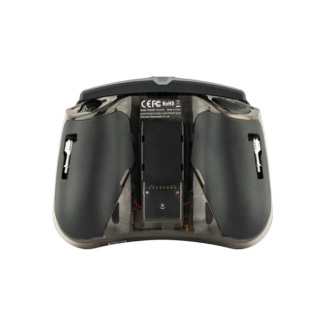 Alt view image 5 of 6 - RadioMaster Pocket Portable Remote Controller Hall Gimbal EdgeTX Built in LED Light Mode 2 (Charcoal, ELRS)