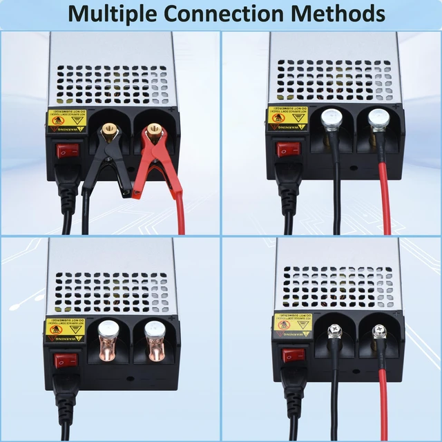 Alt view image 4 of 6 - DC 12V 125A 1500W Power Supply 110V AC to 12V DC Converter 125A 1500W Switching Power Supply Transformer PSU for 12Volt Motor Pump CCTV Security Camera Car Stereo 3D Printer